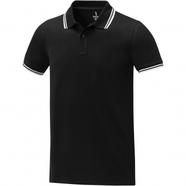 Logotrade promotional item image of: Amarago short sleeve men's tipping polo