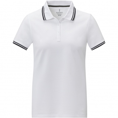 Logotrade corporate gift picture of: Amarago short sleeve women's tipping polo