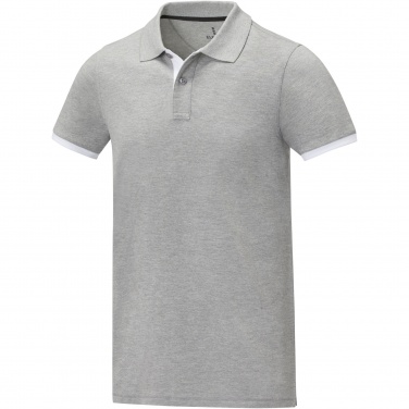 Logotrade advertising products photo of: Morgan short sleeve men's duotone polo