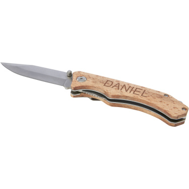 Logotrade advertising products photo of: Dave pocket knife with belt clip