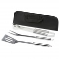 Barcabo BBQ 3-piece set, Silver