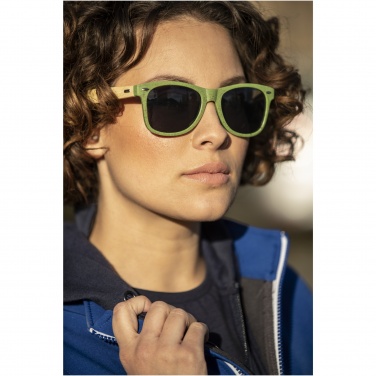 Logo trade advertising products image of: Sun Ray bamboo sunglasses