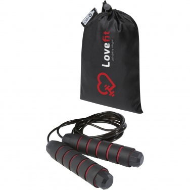 Logotrade business gift image of: Austin soft skipping rope in recycled PET pouch