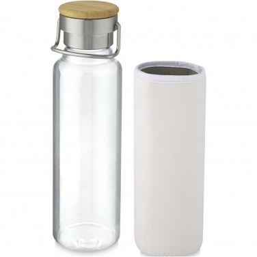 Logo trade promotional merchandise picture of: Thor 660 ml glass bottle with neoprene sleeve