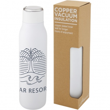 Logotrade corporate gift picture of: Marka 600 ml copper vacuum insulated bottle with metal loop