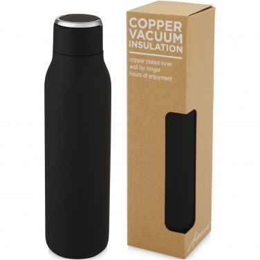 Logo trade business gift photo of: Marka 600 ml copper vacuum insulated bottle with metal loop