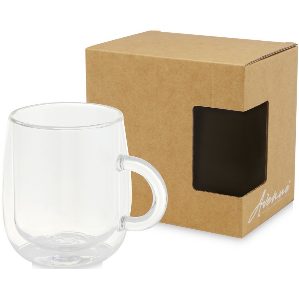 Logo trade promotional items image of: Iris 330 ml glass mug