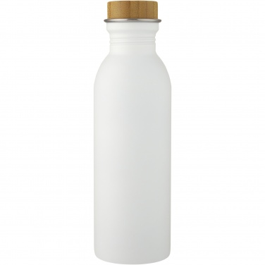 Logo trade promotional items image of: Kalix 650 ml stainless steel water bottle