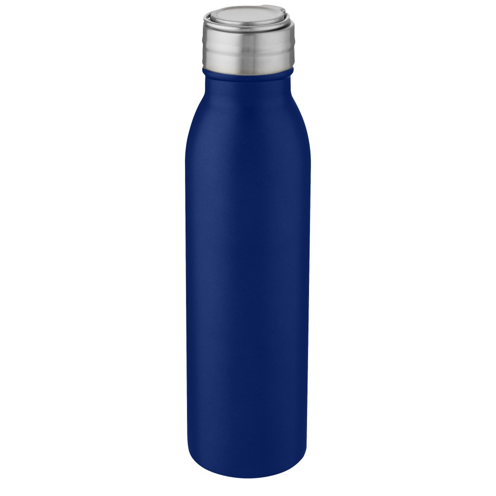 Logo trade promotional items picture of: Harper 700 ml stainless steel water bottle with metal loop