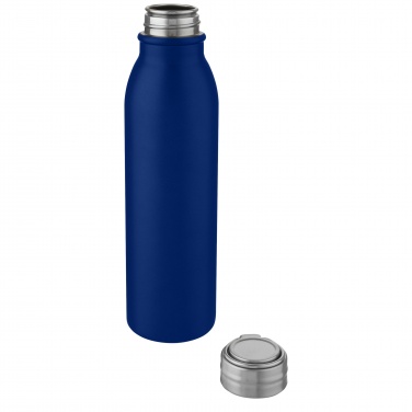 Logo trade promotional products image of: Harper 700 ml stainless steel water bottle with metal loop