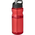 H2O Active® Base Tritan™ 650 ml spout lid sport bottle, Red / Solid black