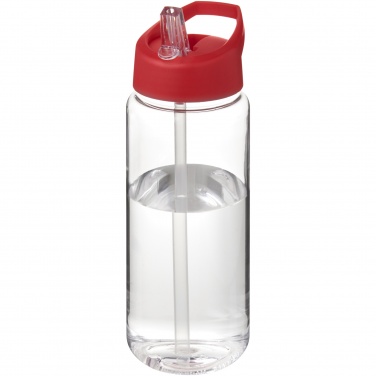 Logo trade corporate gifts image of: H2O Active® Octave Tritan™ 600 ml spout lid sport bottle