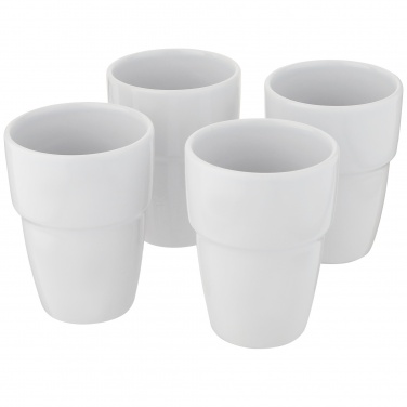 Logotrade promotional merchandise picture of: Staki 4-piece 280 ml stackable mug gift set