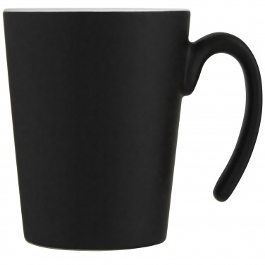 Logo trade promotional giveaways image of: Oli 360 ml ceramic mug with handle