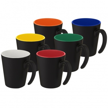 Logo trade promotional products image of: Oli 360 ml ceramic mug with handle