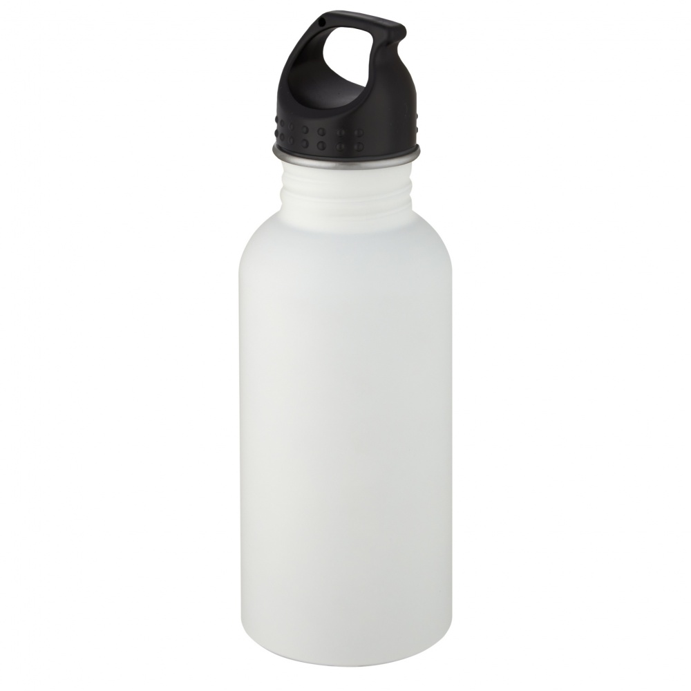 Logo trade promotional products image of: Luca 500 ml stainless steel water bottle