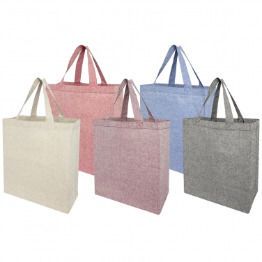 Logotrade corporate gift picture of: Pheebs 150 g/m² recycled gusset tote bag 13L