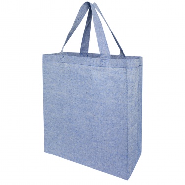 Logo trade promotional gifts picture of: Pheebs 150 g/m² recycled gusset tote bag 13L