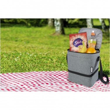 Logotrade corporate gift image of: Tundra 9-can GRS RPET lunch cooler bag 9L