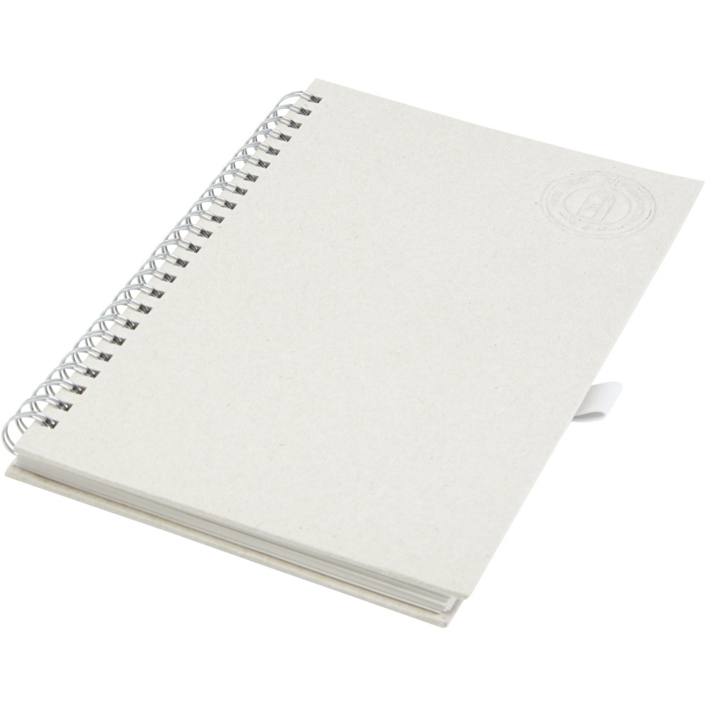 Logo trade promotional product photo of: Dairy Dream A5 size reference recycled milk cartons spiral notebook