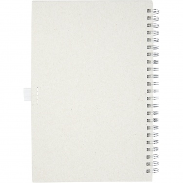 Logotrade promotional product image of: Dairy Dream A5 size reference recycled milk cartons spiral notebook