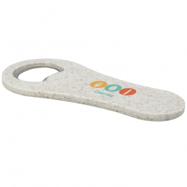 Logo trade promotional giveaway photo of: Schyn wheat straw bottle opener