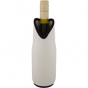 Logo trade promotional merchandise picture of: Noun recycled neoprene wine sleeve holder