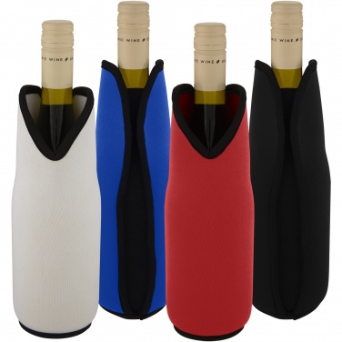 Logo trade promotional gifts image of: Noun recycled neoprene wine sleeve holder