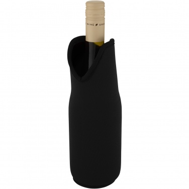 Logo trade promotional giveaways picture of: Noun recycled neoprene wine sleeve holder