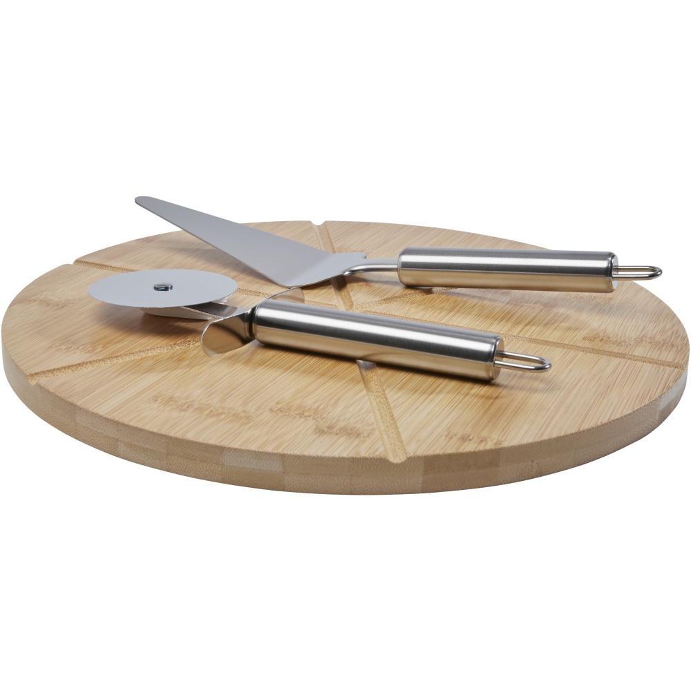 Logotrade business gift image of: Mangiary bamboo pizza peel and tools