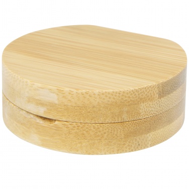 Logotrade business gift image of: Afrodit bamboo pocket mirror