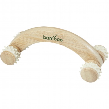 Logo trade promotional giveaways picture of: Volu bamboo massager