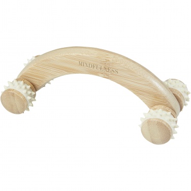 Logo trade advertising products image of: Volu bamboo massager