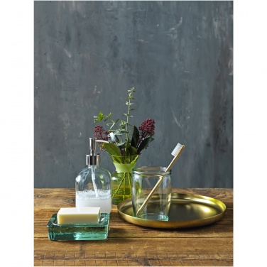 Logotrade promotional giveaway image of: Jabony 3-piece recycled glass bathroom set