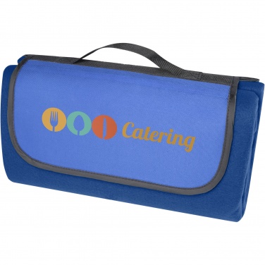 Logo trade corporate gifts image of: Salvie recycled plastic picnic blanket