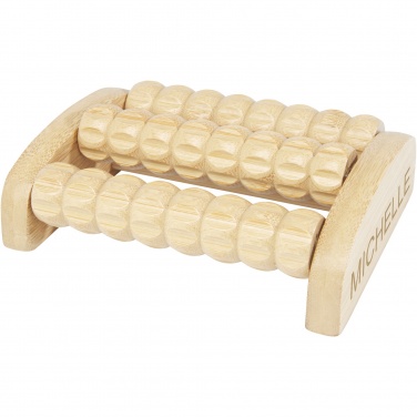 Logotrade promotional merchandise picture of: Venis bamboo foot massager