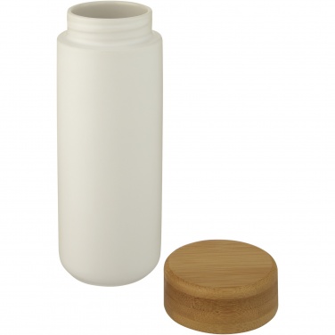 Logotrade advertising product image of: Lumi 300 ml ceramic tumbler with bamboo lid