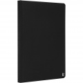 Karst® A5 stone paper hardcover notebook - lined, Solid black