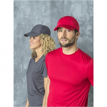 Logo trade promotional items image of: Cerus 6 panel cool fit cap