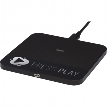 Logo trade corporate gift photo of: Hybrid 15W premium wireless charging pad