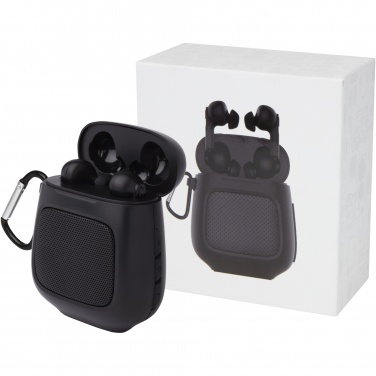 Logotrade advertising product image of: Remix auto pair True Wireless earbuds and speaker