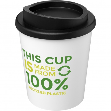 Logo trade business gifts image of: Americano® Espresso 250 ml recycled insulated tumbler 