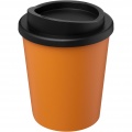 Americano® Espresso 250 ml recycled insulated tumbler , Orange / Solid black