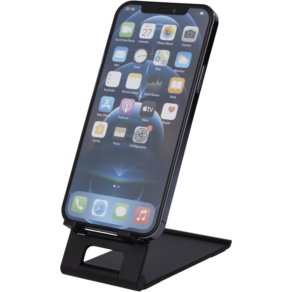 Logo trade promotional products picture of: Rise slim aluminium phone stand