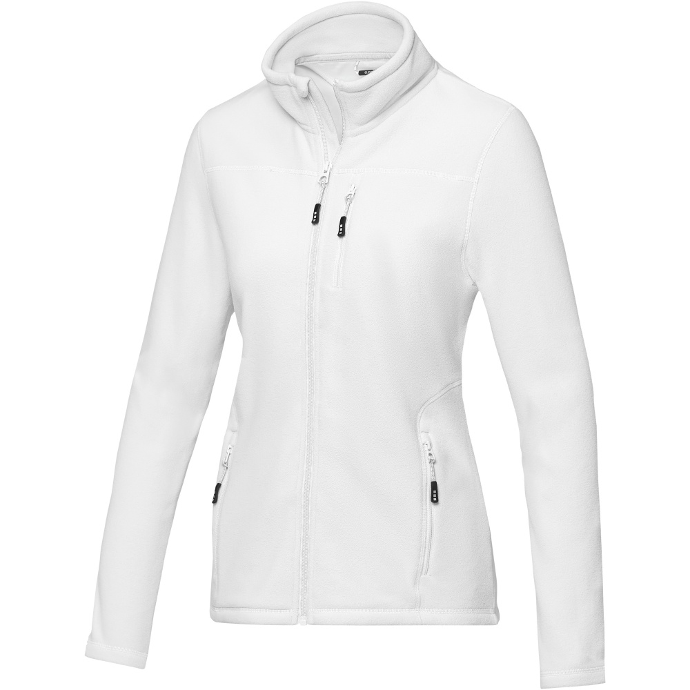 Logotrade corporate gifts photo of: Amber women's GRS recycled full zip fleece jacket