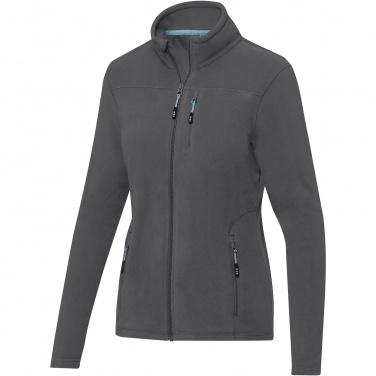 Logotrade promotional giveaway image of: Amber women's GRS recycled full zip fleece jacket