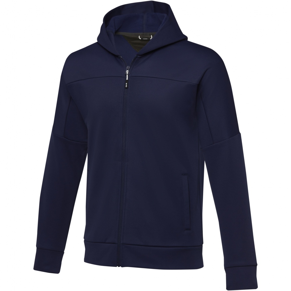 Logo trade advertising products picture of: Nubia men's performance full zip knit jacket