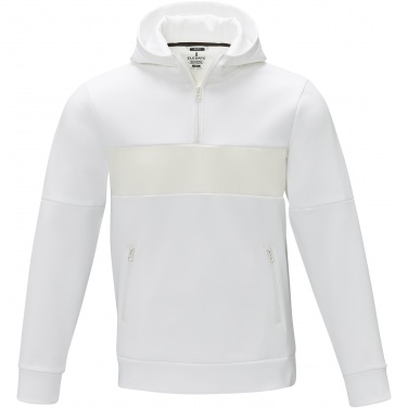 Logo trade promotional merchandise picture of: Sayan men's half zip anorak hooded sweater