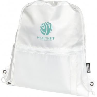 Logotrade promotional gift image of: Adventure recycled insulated drawstring bag 9L