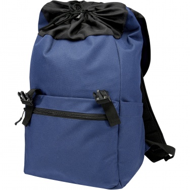 Logo trade business gift photo of: REPREVE® Our Ocean™ 15" GRS RPET laptop backpack 19L